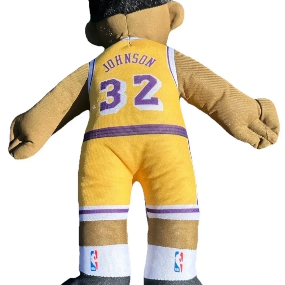VTG 2014 Rallymen NBA Los Angeles Lakers Ervin Magic Johnson #32 Plush Buddy EUC